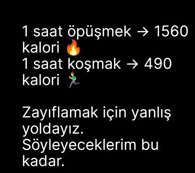 Öpüşmeyi tercih ederim.😘💋🫦🥰🥂Sende istiyorsan DM ye bekliyorum💋