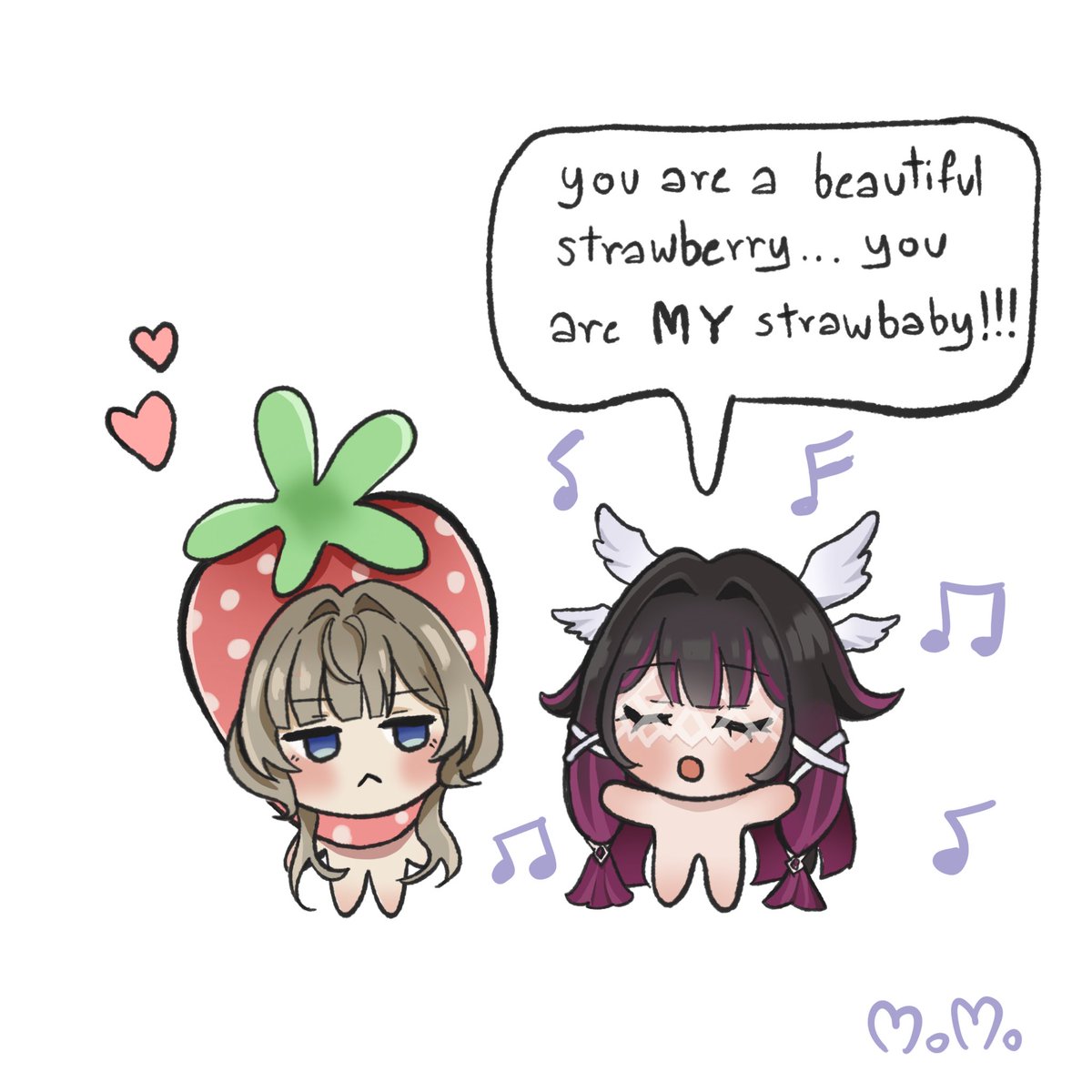 My strawbaby🍓🤍

#sandbina #sandrone #columbina