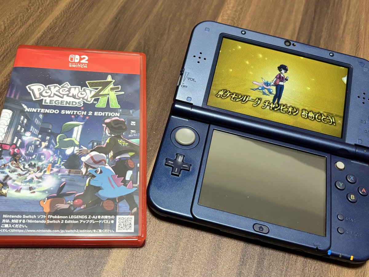 DUALXEX's tweet image. XYクリア！！終わり方めっちゃ良かった(●´ω｀●)ZAの序盤ちょっとだけプレイしちゃったから少し分かるけど、これ前作未プレイだと勿体無さ過ぎるやろ！履修終わったのでこれからZAの世界を120%満喫します