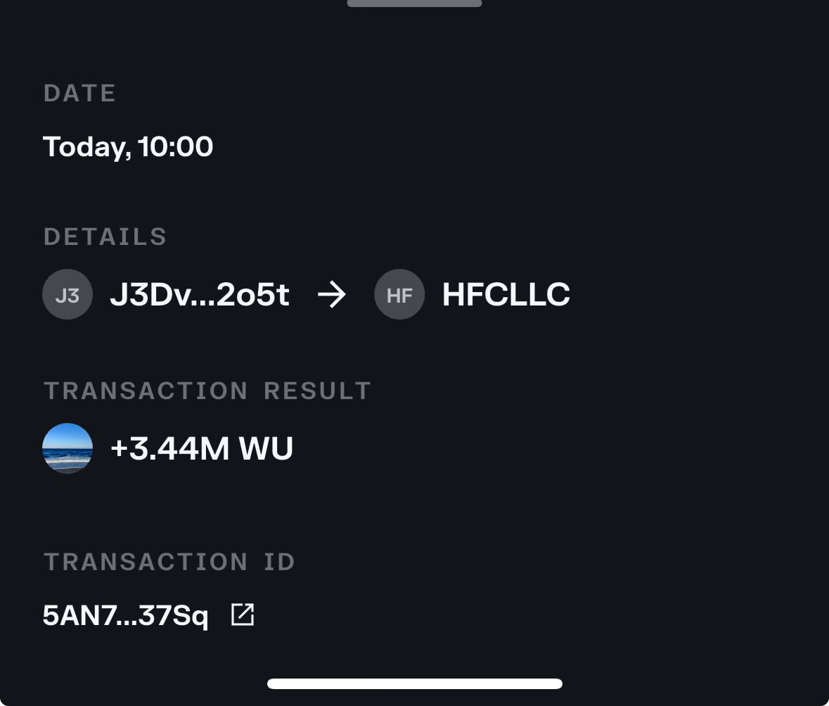 World United Token tweet media