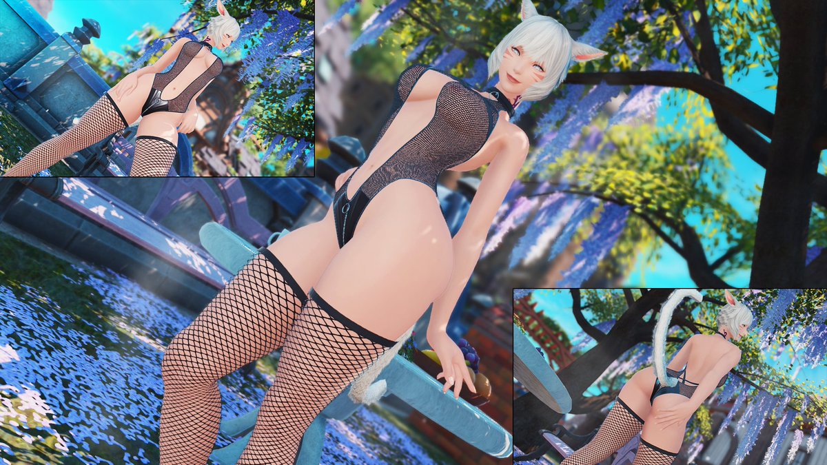 The zipper is for easy access on Y'shtola's new outfit 😉