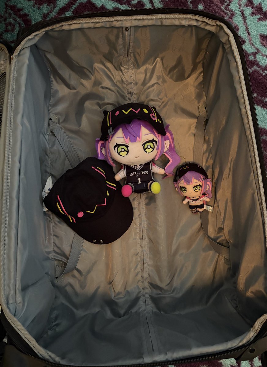 All packed got the necessities!
Off to Japan tomorrow for Towasama’s Sololive👾