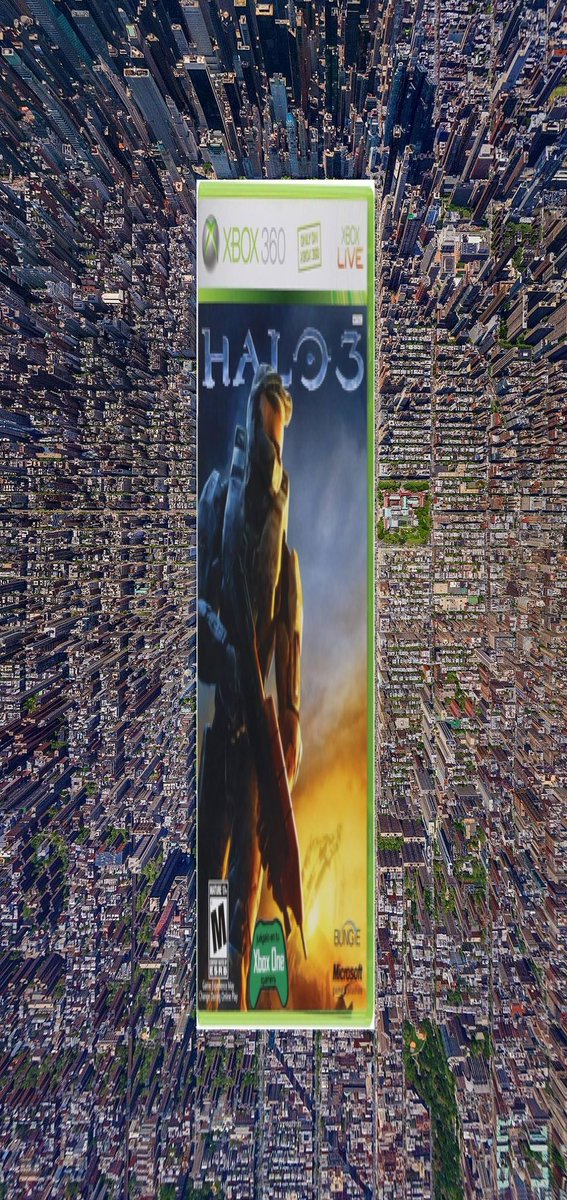 I think Central Park should be replaced by a giant copy of Halo 3