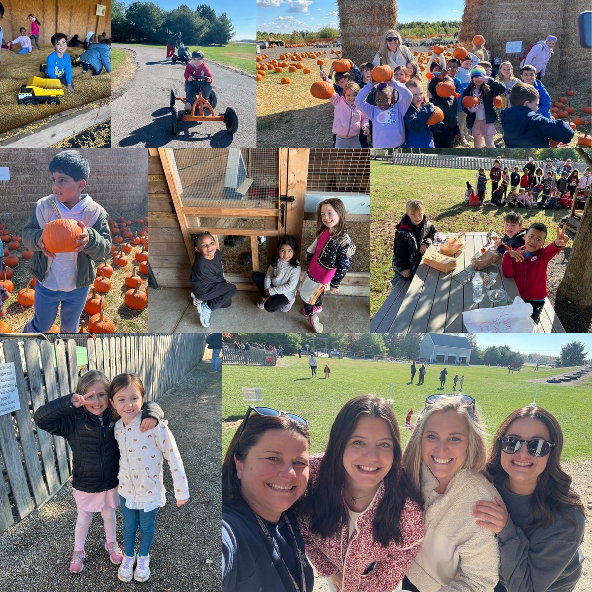WE HAD A BLAST on our Field Trip to the Pumpkin Patch Farm! Thank you to our incredible volunteers to make today happen! 🥰 🍁🎃 <a href="/WESOwls/">WES Owls</a> #itsworthit