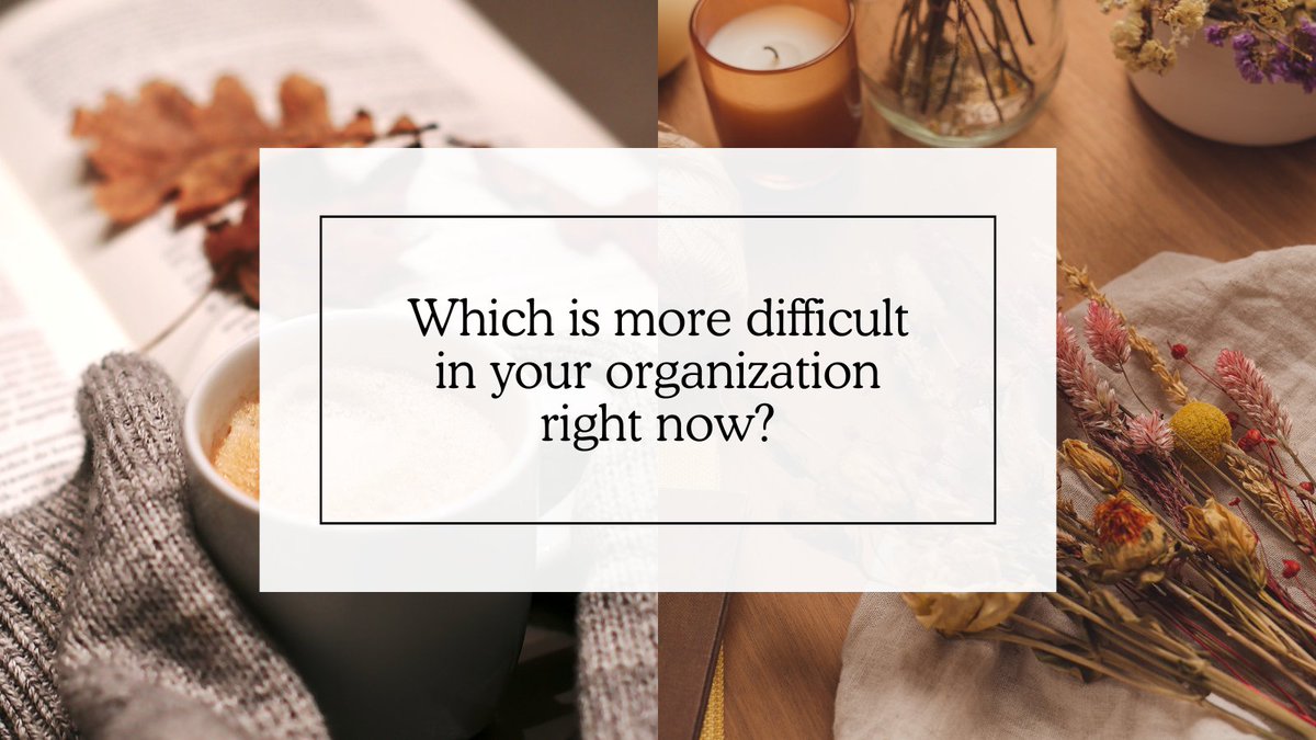 🤔 Which is harder in your agency right now?

🗣️ Getting your message out to the community
👂 Listening deeply to community voices

#NonprofitVoices #CommunityAction #CommunicationMatters #LeadershipTips