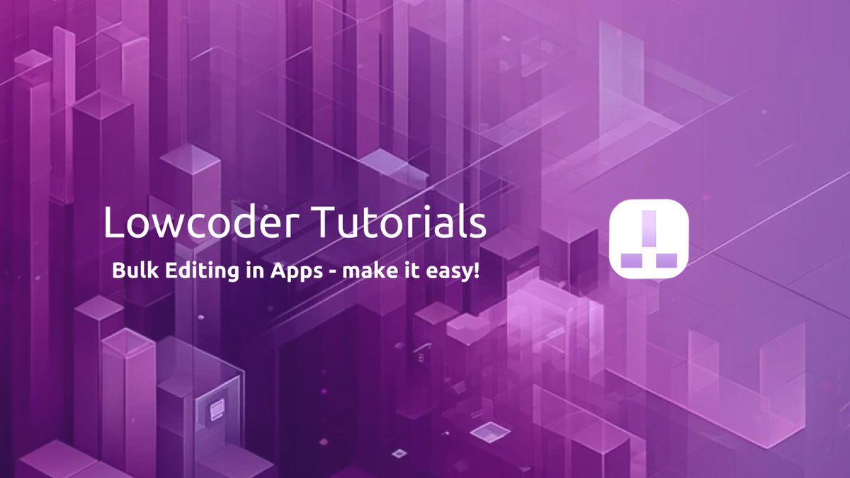 Lowcoder_cloud's tweet image. Update many components in one go. Learn how to use bulk editing to save time and keep styles consistent. eu1.hubs.ly/H0ly99X0