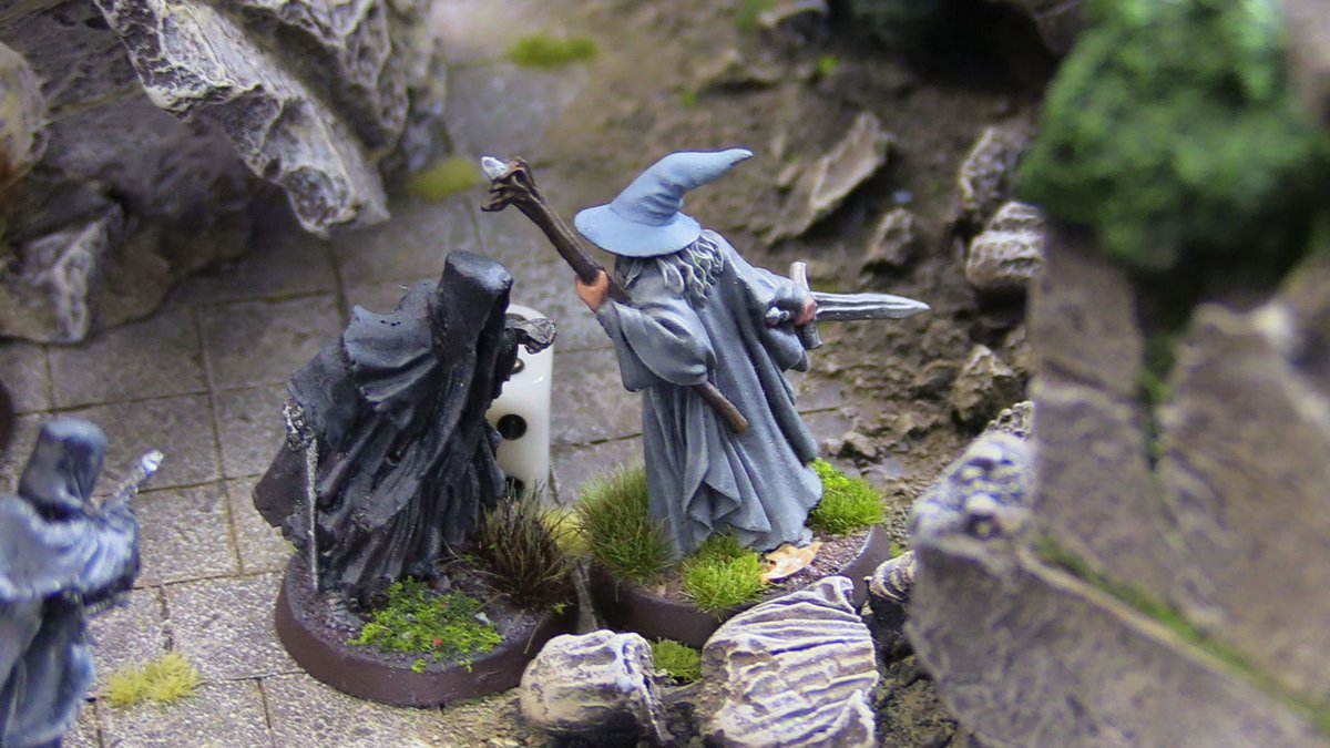 StridingEdgeGMs's tweet photo. Our latest Quest of the Ringbearer video is out now, with a surprise addition - The Grey Pilgrim and the Black Riders! 

Can the Wizard fend off the might of the Nazgul? Or will he be cut down by a Morgul blade before he can find Frodo?

Watch now! https://t.co/GB0iHLHPCE https://t.co/G3BsplEPJO