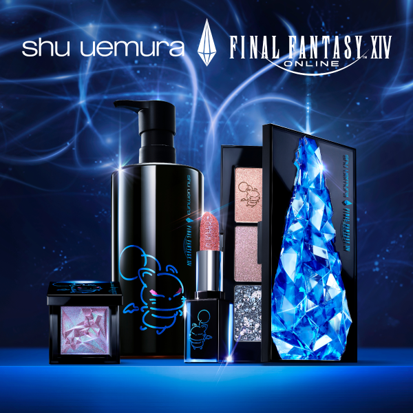 FF_XIV_EN's tweet photo. (Americas) We're pleased to announce FFXIV's collaboration with the Japanese cosmetic brand, shu uemura! 

Learn more about the FFXIV-holiday themed collection! 💄 https://t.co/uDlhnKv7jS https://t.co/2pbCpkbKGJ