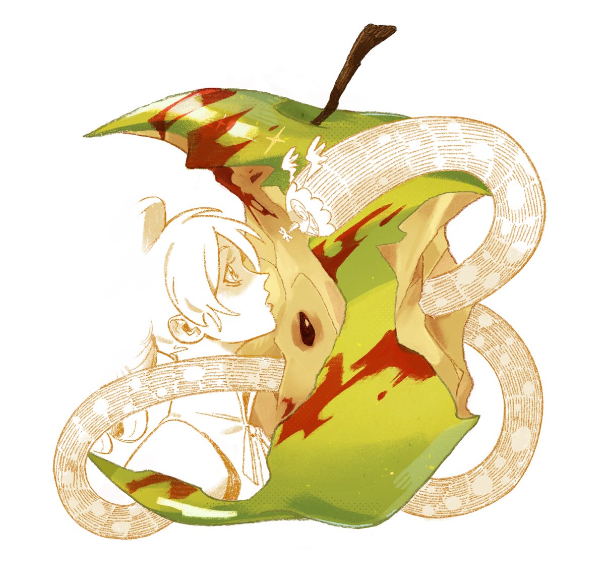 R0ulette_'s tweet photo. Grief apple 🩸
I wanted to complete my Madoka Apple collection

#MadokaMagica #appletrend https://t.co/gxfOoWLDgP