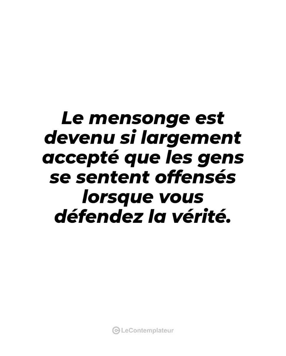 LeContempIateur's tweet image. 💯