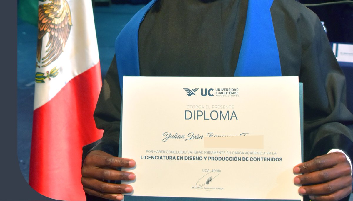 La educación no solo transforma las vidas de las personas migrantes y refugiadas, sino que también contribuye al desarrollo y bienestar de las comunidades de acogida ¡Felicidades Yulian!