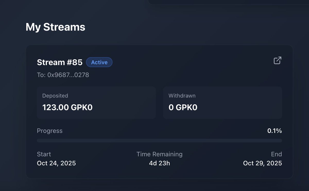 mlckaeI's tweet image. Here we go, BOPs are live 🌀

If your stream holds productive assets, BOP owners will now receive the yield.

Testing it over the weekend, link drops Monday.