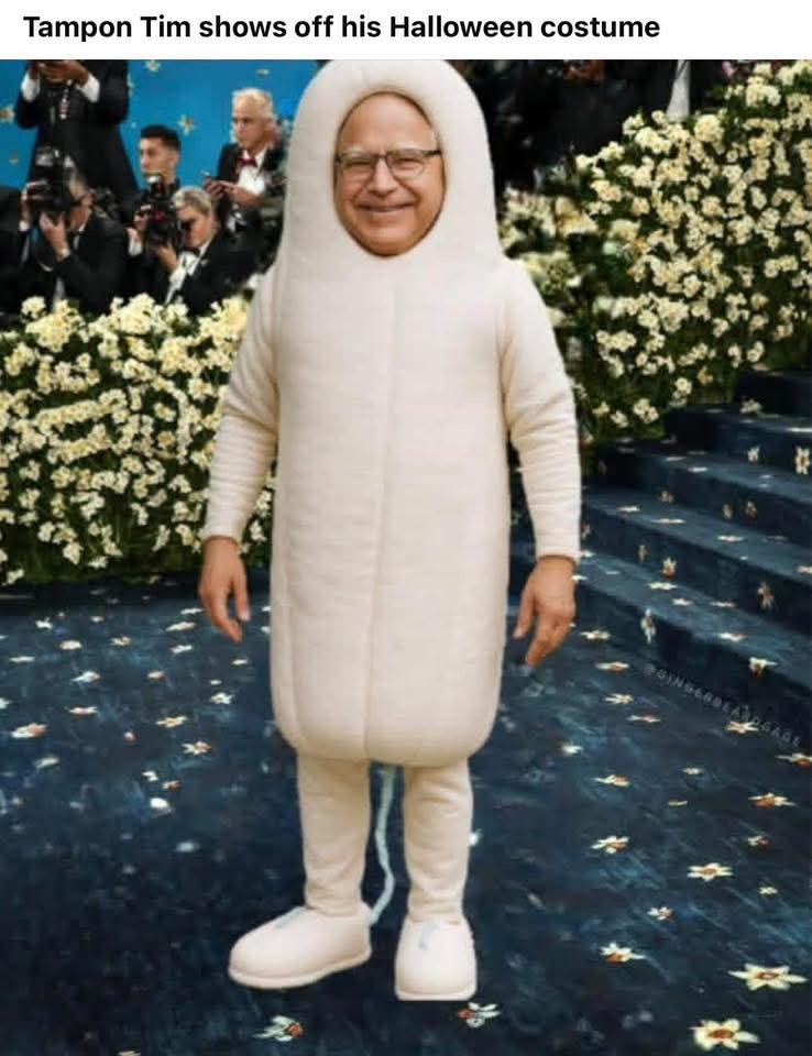 Can't wait to see what the other democrats will be this Halloween... 😬