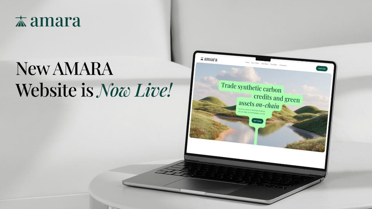 The rumors were true.
A new era of $AMARA has arrived.
New identity. New website. New energy.
And this time, everything changes.

This isn’t just a rebrand.
It’s a reset for DeFi’s clean energy revolution.

🌐 Visit Now: amara.exchange