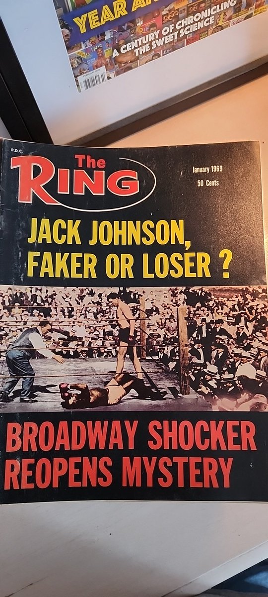 #MySportsMagazine 
<a href="/ringmagazine/">Ring Magazine</a> 
January 1969
Jack Johnson Faker or Loser?
Broadway Shocker Reopens
Mystère

#Boxing #Magazines