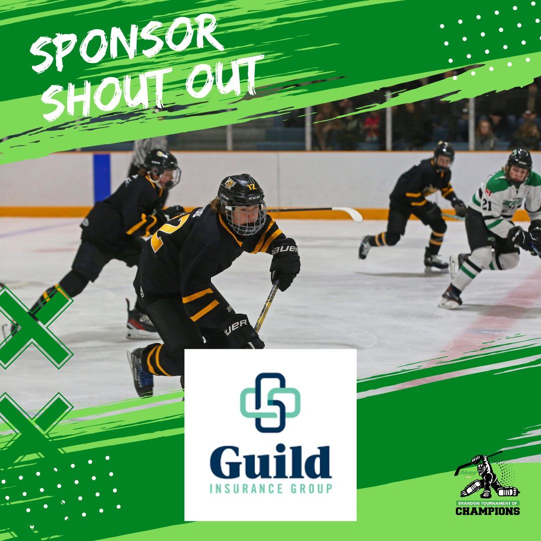 Thank you, Guild Insurance, for being a proud sponsor of this year's Sobey's Tournament of Champions! #TOC26

Guild Insurance is a trusted company that can help you with any of your insurance needs!

If you'd like to sponsor this year's TOC, contact: TOChockey@outlook.com
