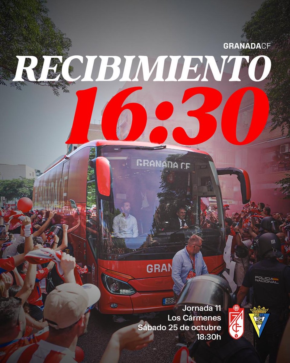 🇦🇹You’ll Never Drink Alone (@yndalone) on Twitter photo 📍 Mañana todos a Los Cármenes
💥 RECIBIMIENTO al GRANADA CF a las 16:30
Que el autobús tiemble, que suenen los tambores, que se note que aquí late una ciudad entera 🇦🇹
#VamosMiGranada #EternaLucha #GranadaCF 📍 Mañana todos a Los Cármenes
💥 RECIBIMIENTO al GRANADA CF a las 16:30
Que el autobús tiemble, que suenen los tambores, que se note que aquí late una ciudad entera 🇦🇹
#VamosMiGranada #EternaLucha #GranadaCF