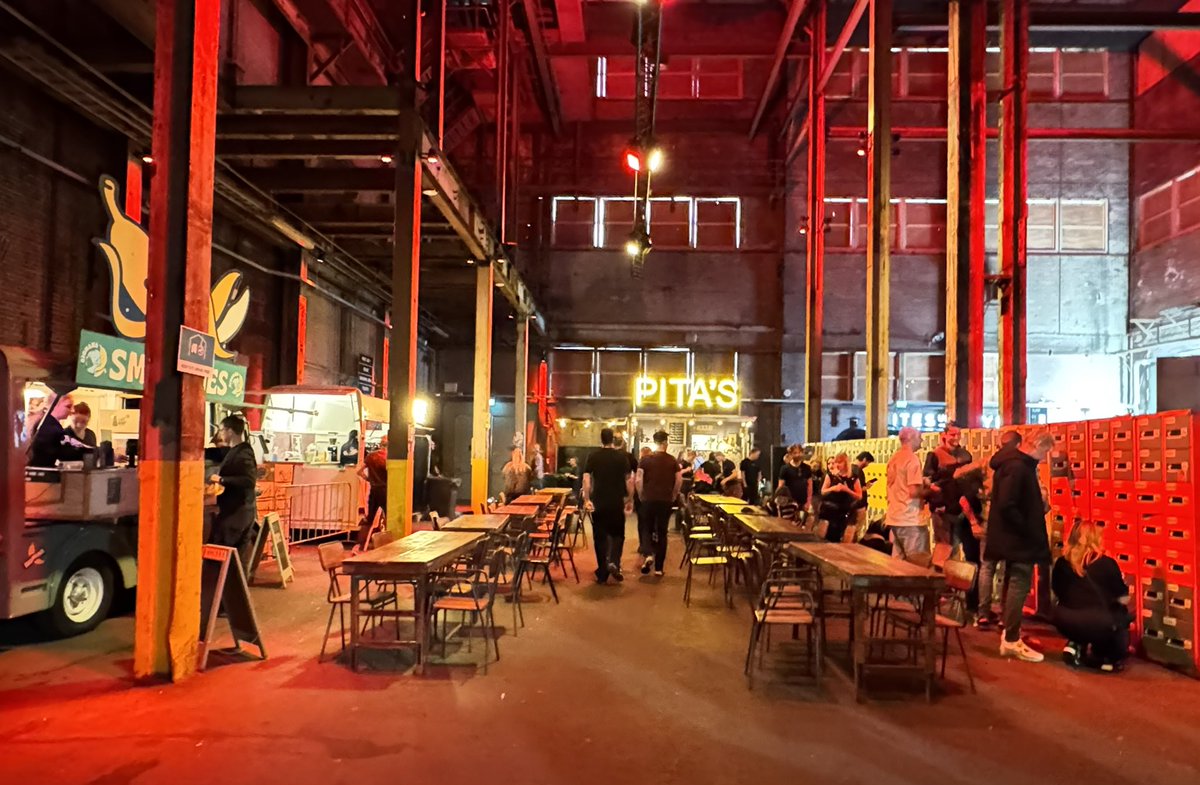 noname_records_'s tweet image. ADE (Amsterdam Dance Event) 2025
Awakeningパーティーで行ったSugarFactory
古い巨大な工場をキャパ4000人の大型クラブにリノベしててインダストリアル感がかっこいい
#ade #ade2025