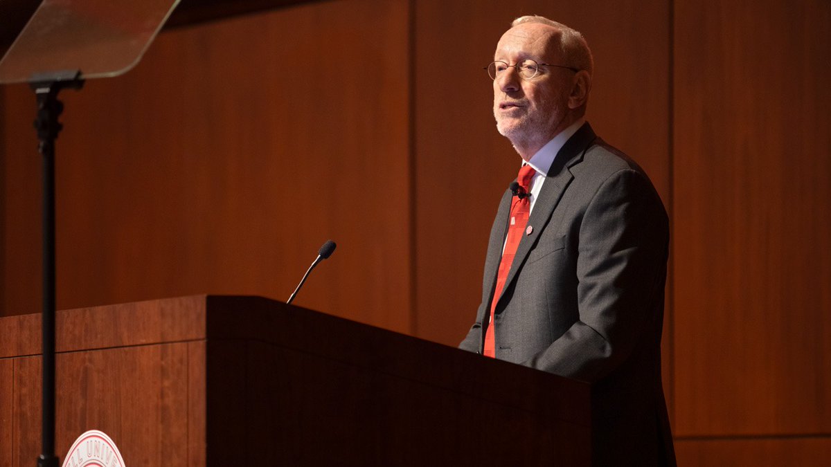 During the annual State of the University address delivered today at the 75th Trustee-Council Annual Meeting, President Mike Kotlikoff reflected on “an enormously consequential time for our university, for all of higher education, and for our country.”
 
“Every university