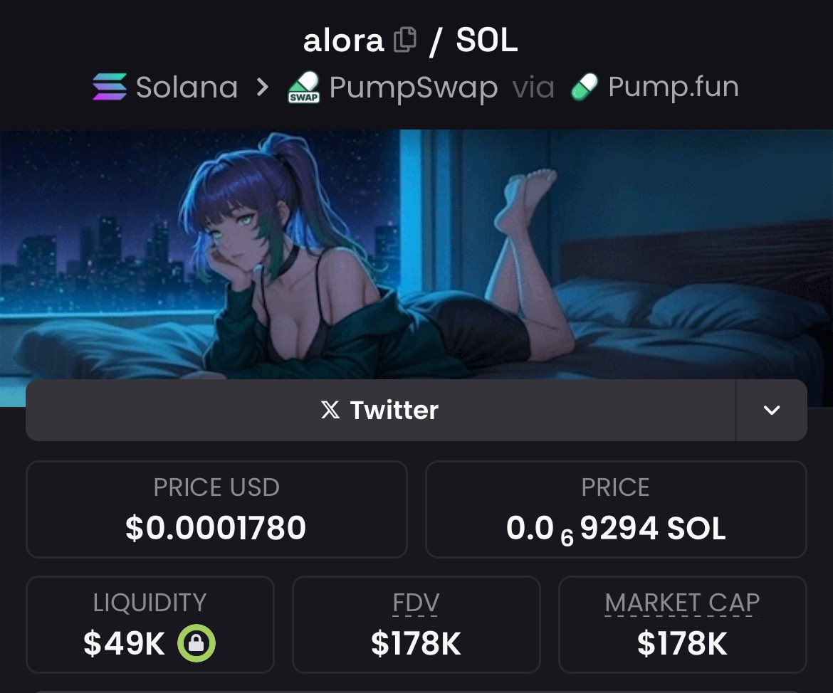 Tugs_ETH's tweet image. Bought more $alora at this range. Looks like an good entry. 

The banner on dexscreener looks so clean. 🔥
