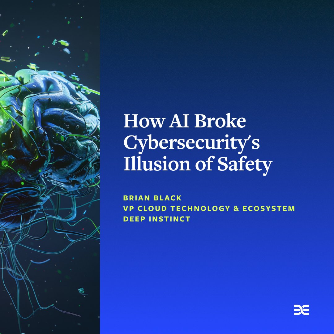 DeepInstinctSec's tweet image. In a live demo, fully executable malware was generated in &amp;lt;30 seconds with AI—exposing a truth the industry doesn&apos;t want to admit: detection isn&apos;t defense.

Learn why preemptive data security, powered by #deeplearning, is required to keep up with #DarkAI: deepinstinct.com/blog/black-hat…