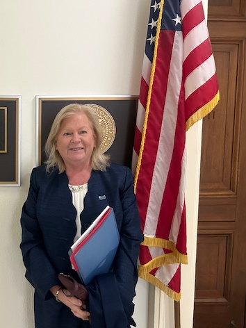 Thank you to <a href="/RepDianaDeGette/">Rep. Diana DeGette</a>, <a href="/RepJeffCrank/">Rep. Jeff Crank</a>, and <a href="/repgabeevans/">Congressman Gabe Evans</a> for meeting with <a href="/ChildrensColo/">Children's Hospital Colorado</a> Colorado Springs leader Kathie Seerup in Washington, D.C. this week to talk about the importance of a strong pediatric #healthcare workforce for kids’ health!