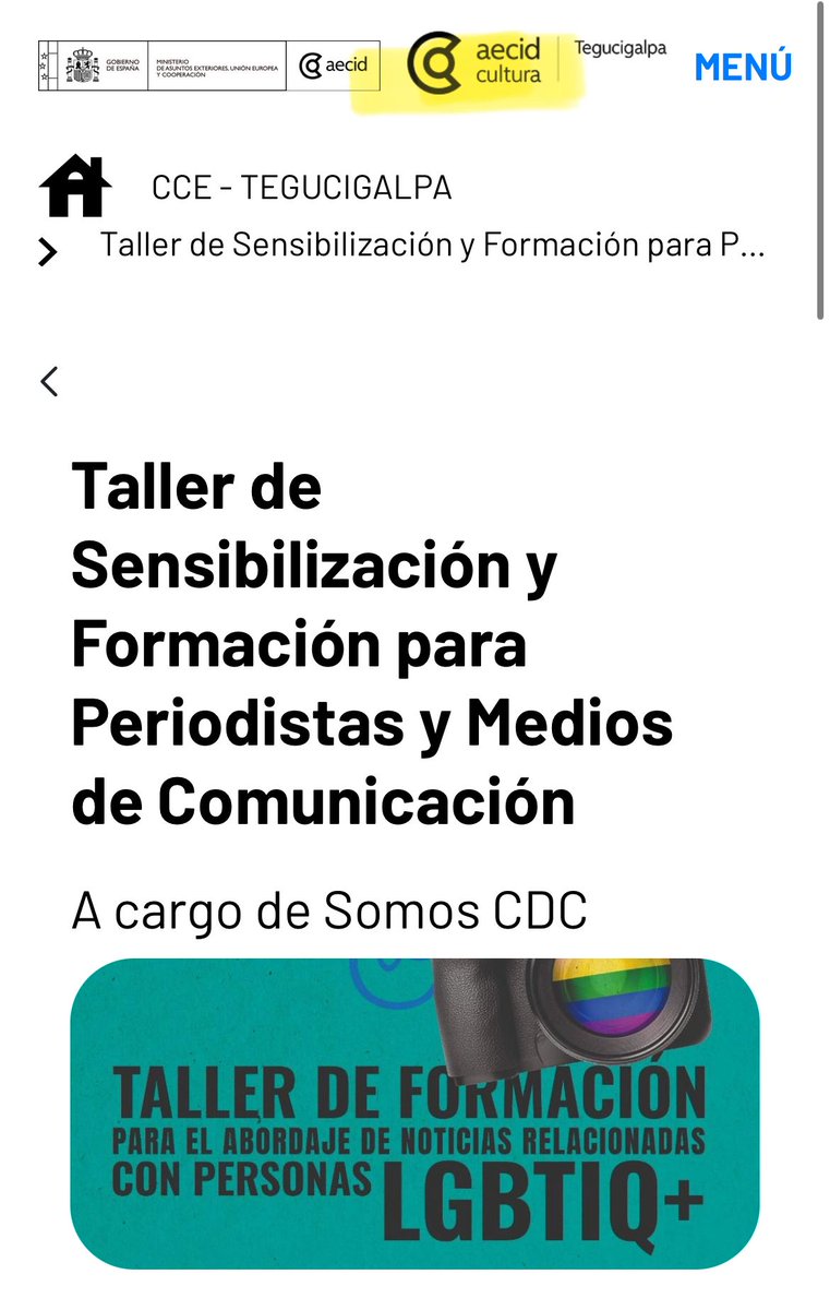 Durante la crisis pos-COVID, con miles de empresas cerrando, España mandó 270 MIL euros a Honduras

🤔La razón?

"Talleres de Sensibilización y Formación para periodistas en noticias sobre personas LGTBIQ+" entre otras cosas...

Más detalles
degu.es/app/case/espan…