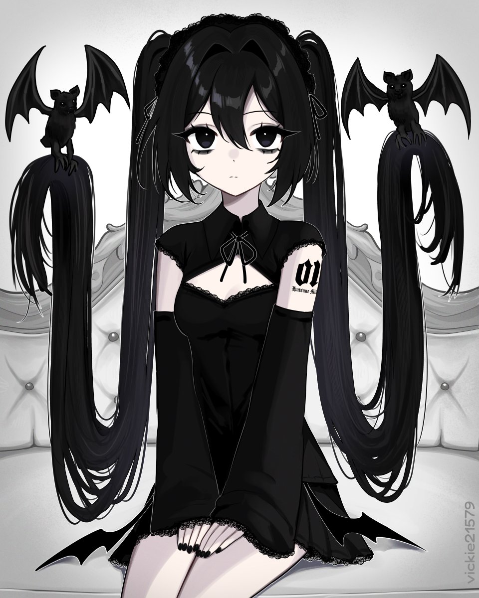 vickie21579's tweet image. 🦇 #HatsuneMiku