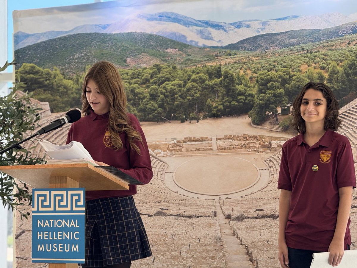 We’re ⁦<a href="/HellenicMuseum/">Hellenic Museum</a>⁩ for Homer-a-thon! Reading from the Odyssey. I take the stage in 15 min. It’s free and runs until 4:30 pm