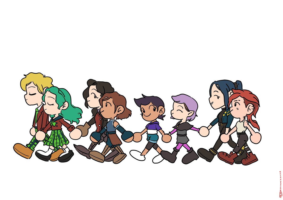 makandbeyond's tweet image. My faves ❤️🏳️‍🌈 #Korrasami #caitvi #lumity #haruka #michiru