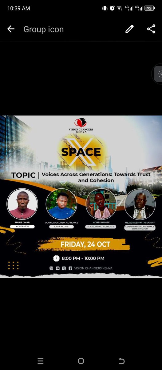 Young people must politically strategize themselves. 
#VoicesAcrossGenerations #UnitedBySports
#JoinTheConversation