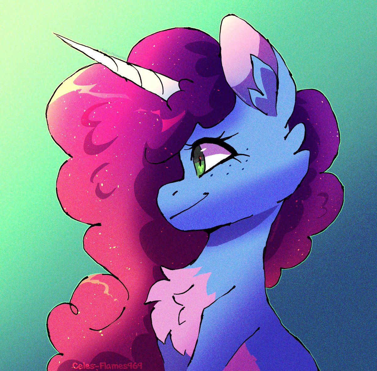 Misty doodle to test a new rough brush for lineart~

excuse the weird face I literaly started with lineart without sketching anything lmao