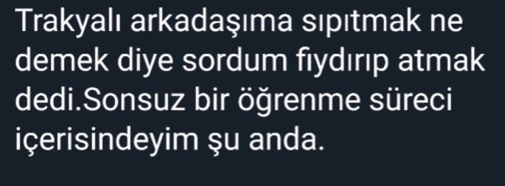 Trakyada öğrenmenin sınırı yoktur