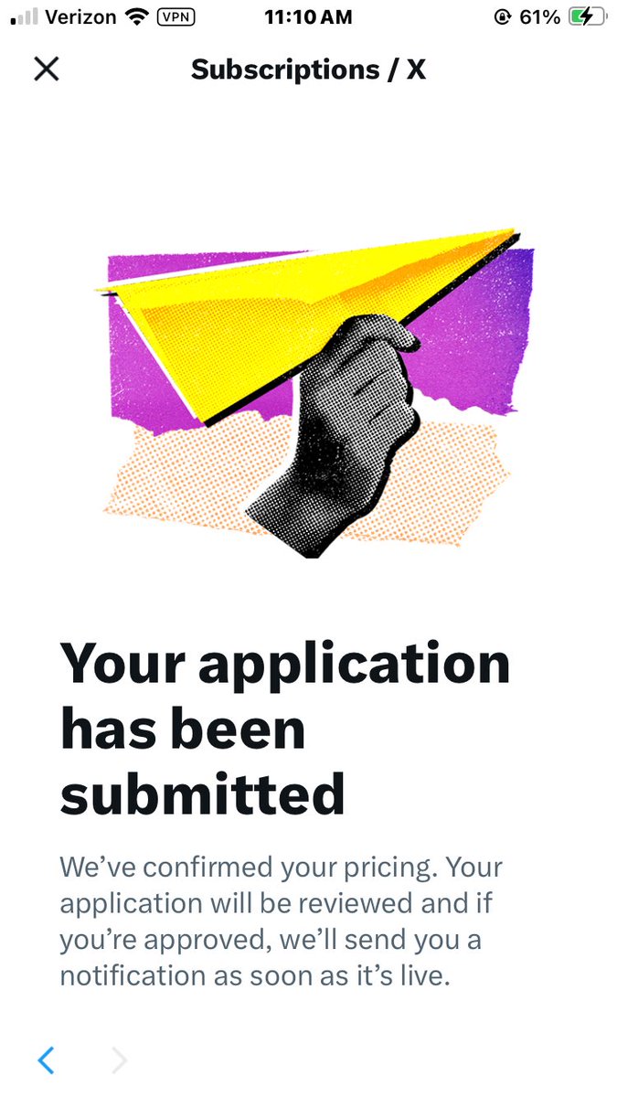 imUrB00gieman's tweet image. Have you been waiting to get approved after submitting an application for #Subscriptions?

You need to reapply-