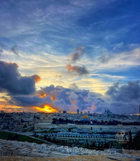 "Pray for the peace of Jerusalem: they shall prosper that love thee."

— Psalm 122:6

Jerusalem is the eternal capital of the Land of Israel. ✡️