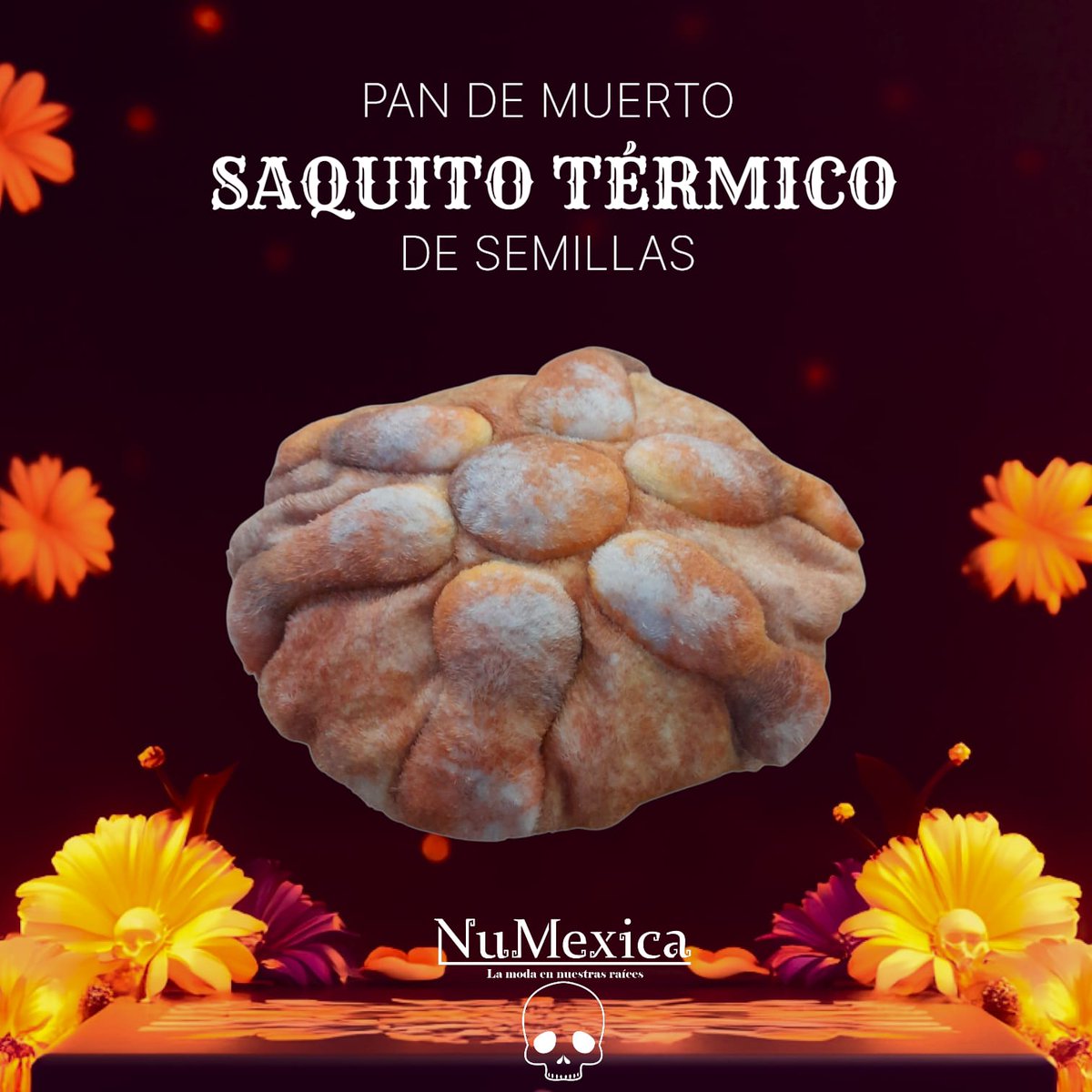 Numexica's tweet photo. Saquito Térmico de semillas 
📌 NuMexica  (Ignacio Allende #45 Colonia del carmen en el centro de Coyoacán en Pati Frida
📞 WhatsApp 55-48-57-81-35 
🛒https://t.co/NcV5wNPYqs 
#sacotermico #sacotermicodesemillas #pandemuerto  #cojinpandemuerto #diademuertos https://t.co/Ccu15PwQy4
