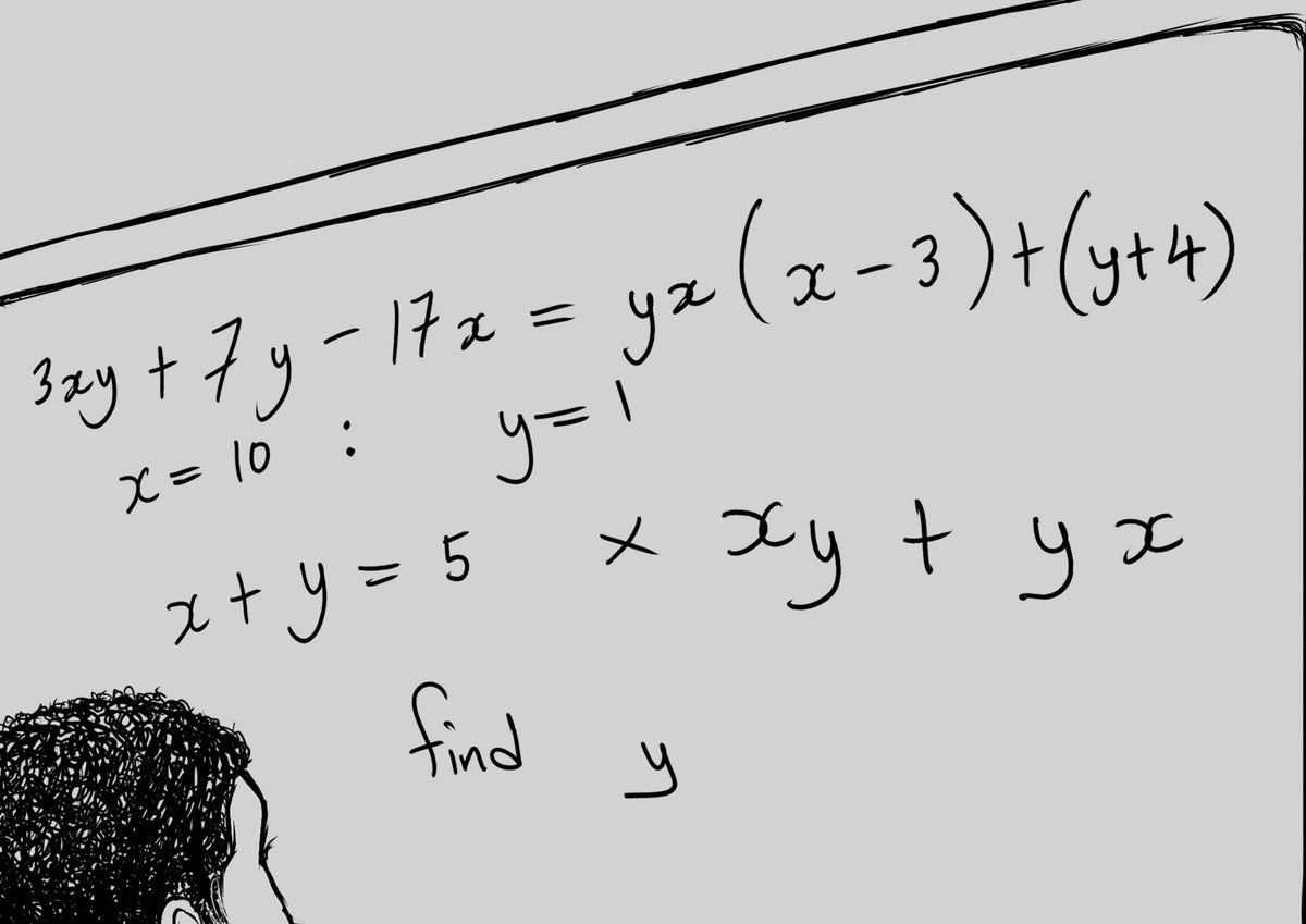 riddle_dela's tweet image. Equation 101
.
.
#illustration #riddlemations  #mathhumor  #digitalart  #education  #funnycomics  #cartoon