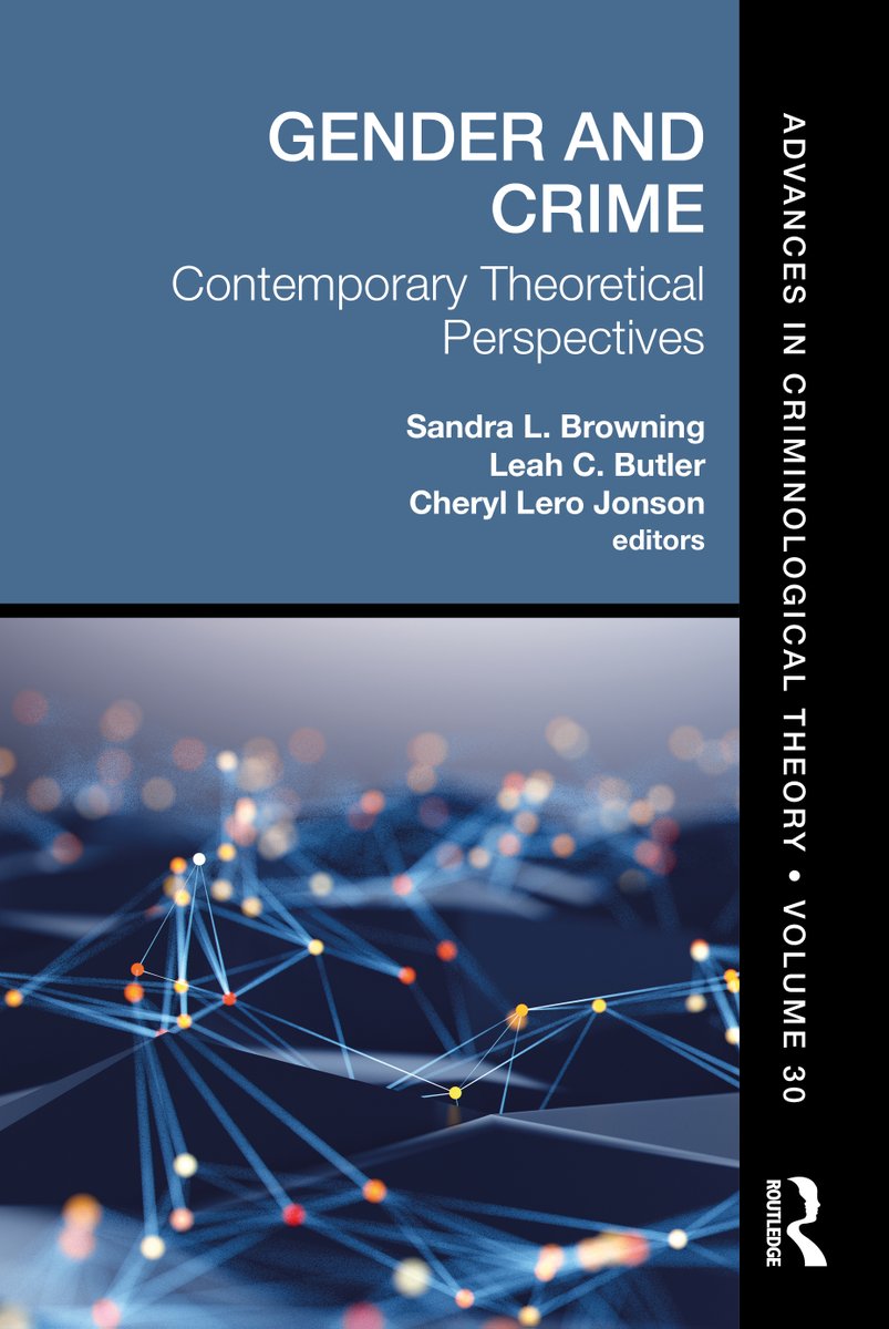 CJ_Editor's tweet image. On the program TODAY at @ASCRM41 #ASCinDC25: @LeahCButler on A Gendered Analysis of #SexualVictimization and Help-Seeking Behaviors, 11-12:30pm, Marquis Salon 10

See her book (w/ Sandra Browning &amp;amp; @CLeroJonson), , Gender and Crime, at: routledge.com/Gender-and-Cri…

#ASC2025