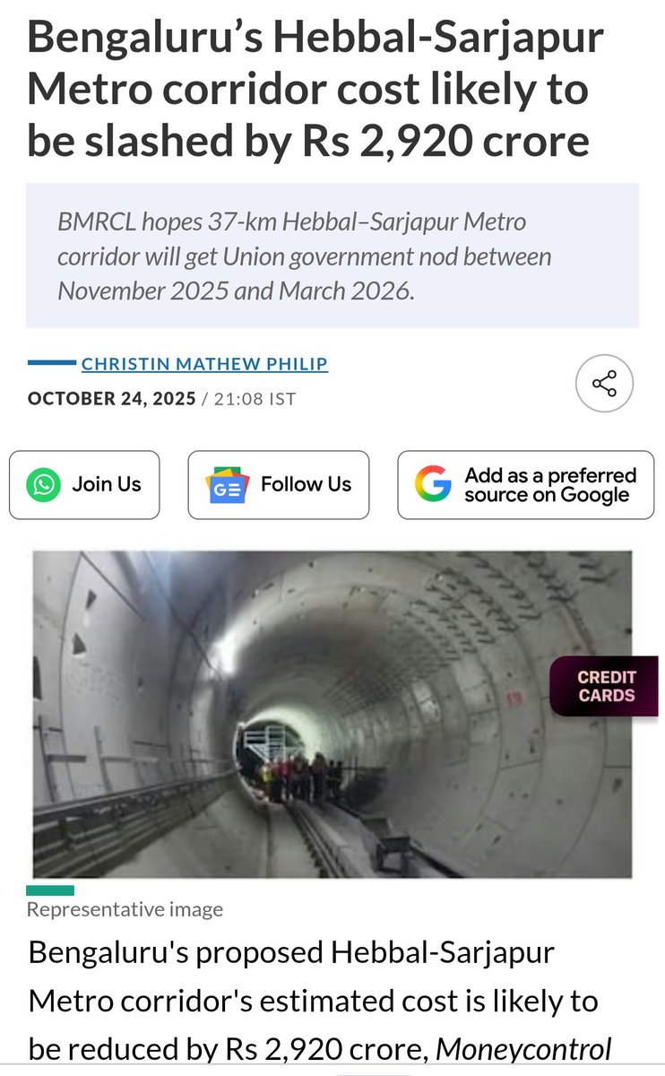 kdevforum's tweet image. Hope @MoHUA_India doesnt delay #Redline further.
Wish @PCMohanMP @DrCNManjunath @VSOMANNA_BJP
would expedite given state of #SarjapurRoad for sake of #ITCorridor.
Launch phased approach,get Sarjapur-Iblur launch so that ppl can use with #Blueline,cant wait till 2031
@DKShivakumar