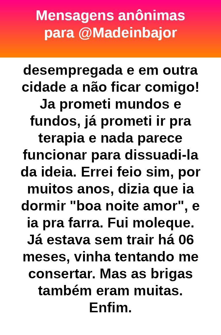 madeinbajor's tweet image. Desabafo
Vc já mandou essa caixinha antes então acredito que ela não voltou ainda. 
Gosto de boas notícias  #bajo25670