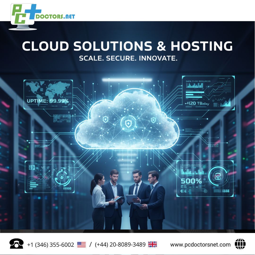 pcdoctorsnet's tweet image. ☁️ 𝐔𝐍𝐋𝐎𝐂𝐊 𝐋𝐈𝐌𝐈𝐓𝐋𝐄𝐒𝐒 𝐏𝐎𝐓𝐄𝐍𝐓𝐈𝐀𝐋: 𝐂𝐋𝐎𝐔𝐃 𝐒𝐎𝐋𝐔𝐓𝐈𝐎𝐍𝐒 & 𝐇𝐎𝐒𝐓𝐈𝐍𝐆.
The future of business is in the cloud. Traditional infrastructure limits agility, scalability, and innovation. Embracing Cloud Solutions & Cloud Hosting Services empowers your…