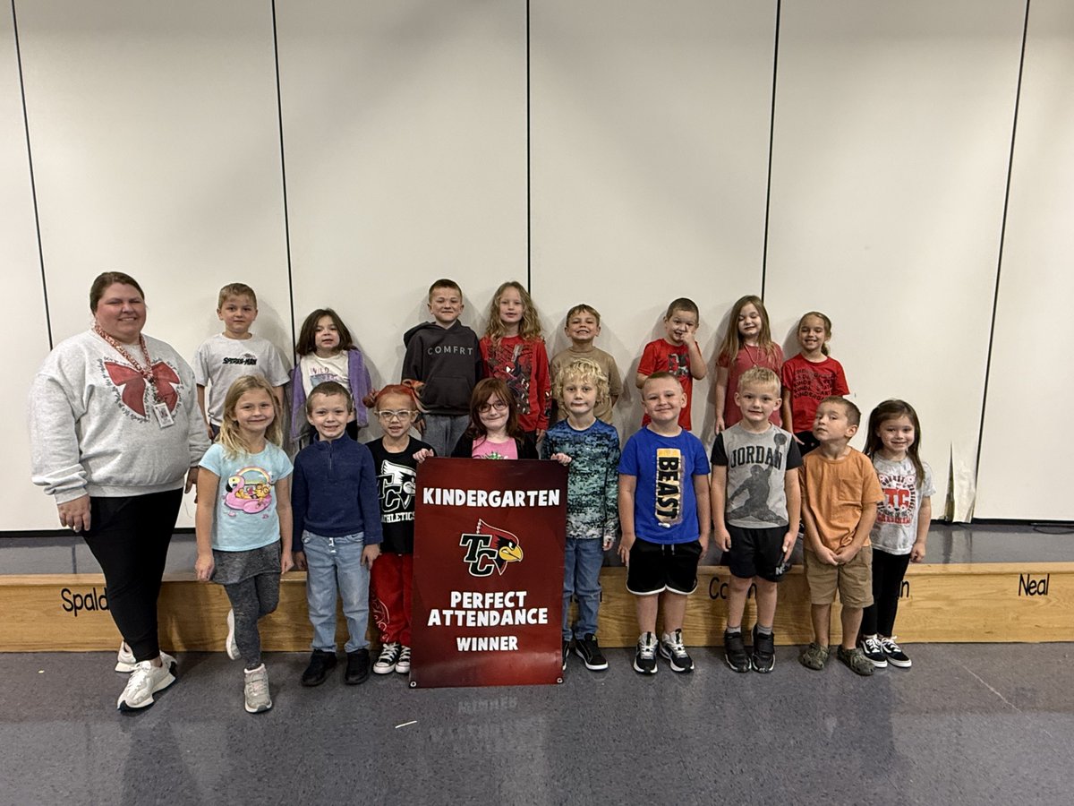 TC_Schools_KY's tweet image. 𝐂𝐋𝐀𝐒𝐒𝐑𝐎𝐎𝐌 𝐀𝐓𝐓𝐄𝐍𝐃𝐀𝐍𝐂𝐄 𝐖𝐈𝐍𝐍𝐄𝐑𝐒! Each grade level classroom at TCPC with the highest attendance for the week gets to display a banner.
Congratulations to the winners!
K- Shannon Cox's class
1st- Kayla Williams' class
2nd- Ivy Neal's class
#tcpride #tcpc