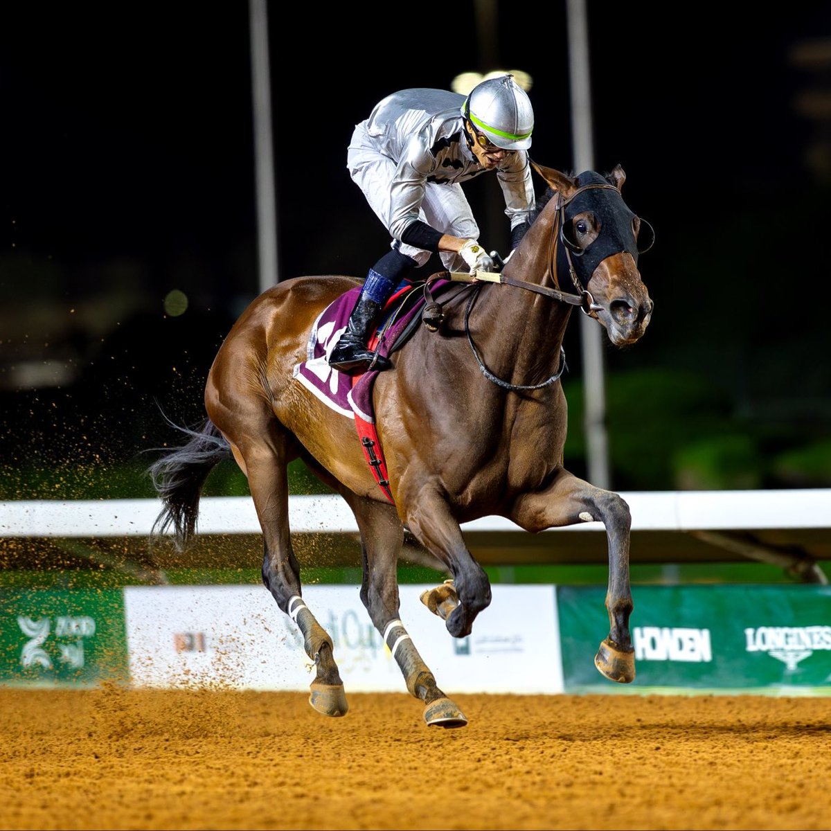 THARWAN delivers for <a href="/FMQStables/">FMQ Stables, Inc.</a>! 🚀 #RiyadhSeason #SaudiRacing