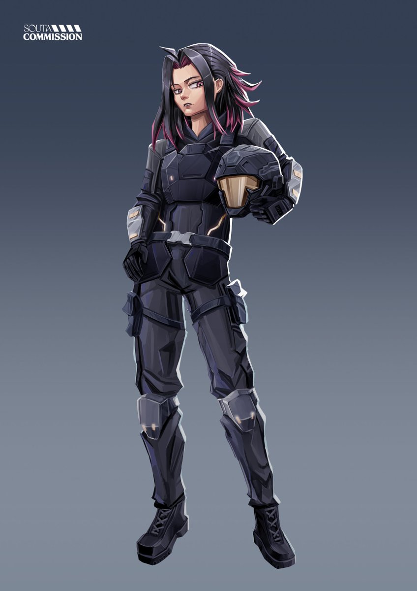 Fullbody comm for /lostsouls 💜
#VGenComm #VGen