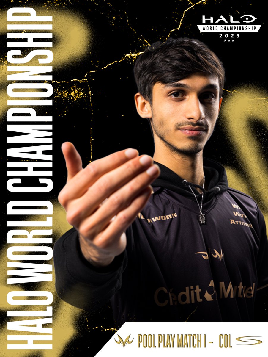Majin (@majin_club) on Twitter photo IT IS <a href="/HCS/">Halo Esports</a> WORLD CHAMPIONSHIP TIME
We kick off our first pool play match of the day.
⚔️ <a href="/ComplexityHalo/">ComplexityHalo</a>
🕘 21:00 CET
📺 twitch.tv/LVTHalo
#HaloWC | #WinWithAttitude IT IS <a href="/HCS/">Halo Esports</a> WORLD CHAMPIONSHIP TIME
We kick off our first pool play match of the day.
⚔️ <a href="/ComplexityHalo/">ComplexityHalo</a>
🕘 21:00 CET
📺 twitch.tv/LVTHalo
#HaloWC | #WinWithAttitude