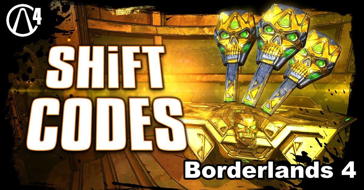 GameForceRoblox's tweet image. Borderlands 4 SHIFT Codes (October 2025) – New Codes: buff.ly/i3vvSk0 | You can redeem SHiFT codes either through the SHiFT website or directly in the Borderlands 4 game in the...  
2,000+ Games | 43,000+ Codes! buff.ly/TZx50Bv…