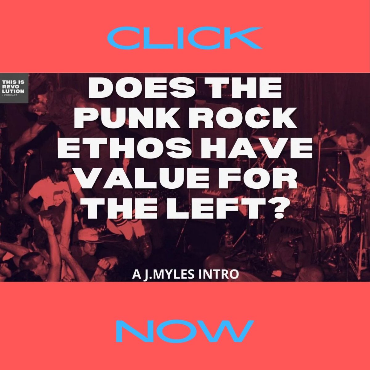 Hey HO! Let's Go! Does the punk ethos have value for the left? 
Watch here: youtu.be/PxydEqJ0wio