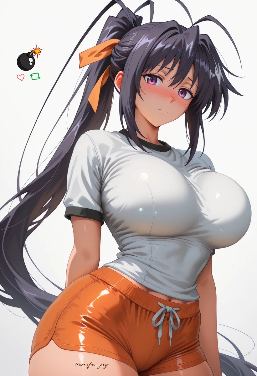 waifuxy's tweet photo. Akeno Himejima https://t.co/tHp4Jz8rZ4