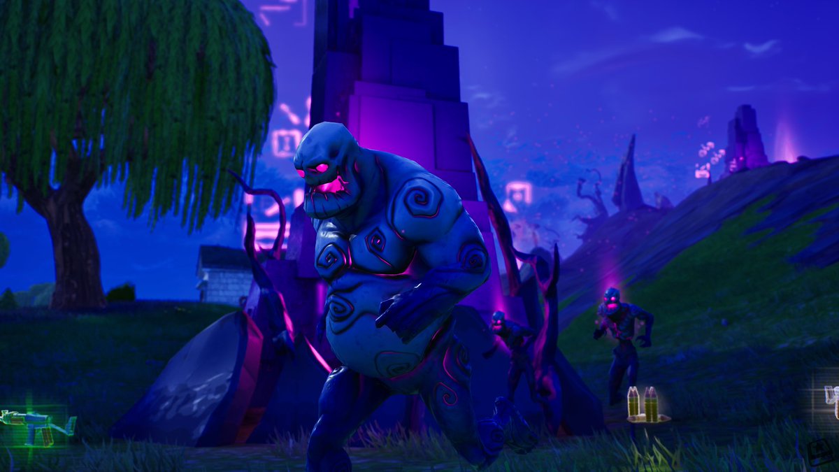CUBE MONSTERS and spawners are now back in #Fortnite OG!