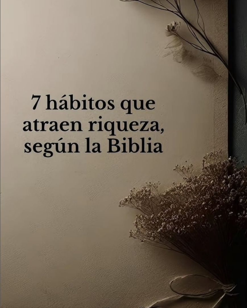 jota_mca's tweet image. 7 Hábitos que atraen RIQUEZA según la Biblia.

[Hilo]